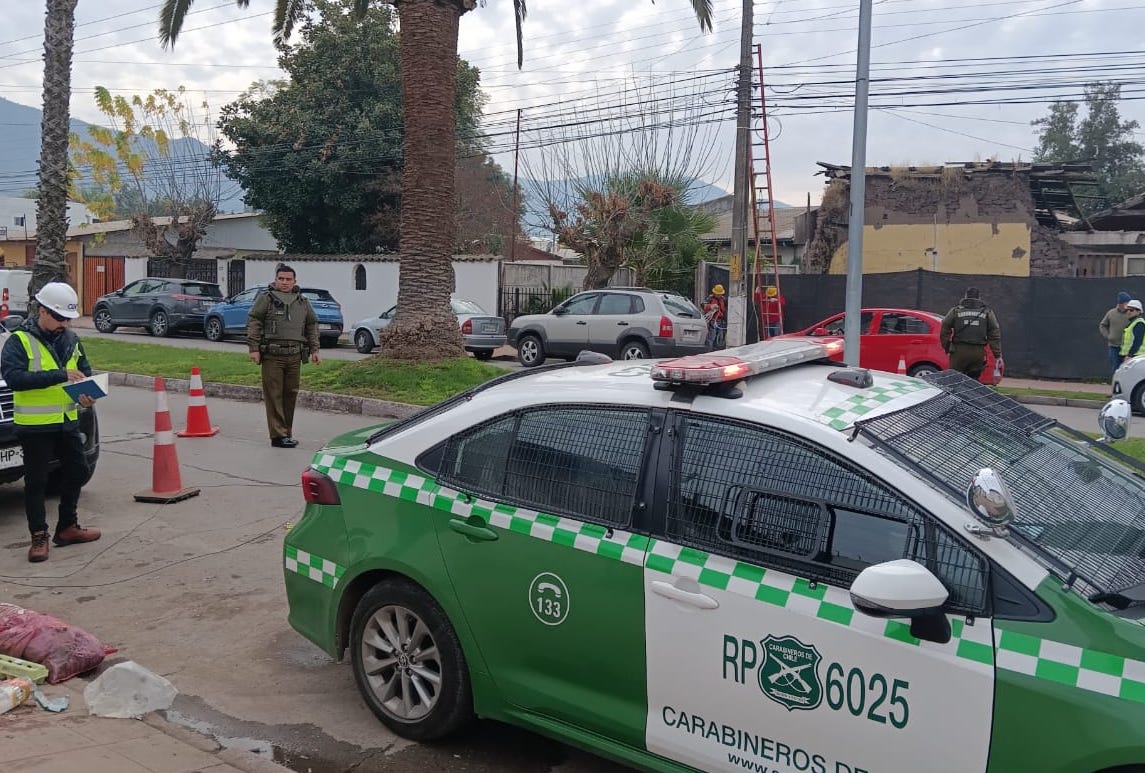 CGE realiza descuelgue de servicios conectados irregularmente a la red eléctrica en Rancagua y Nancagua