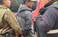Lo pillaron con las “rejas” en las manos: Seguridad pública sorprendió a sujeto que robaba en línea férrea