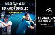 Massú vs González jugarán su gran revancha en Gran Arena Monticello