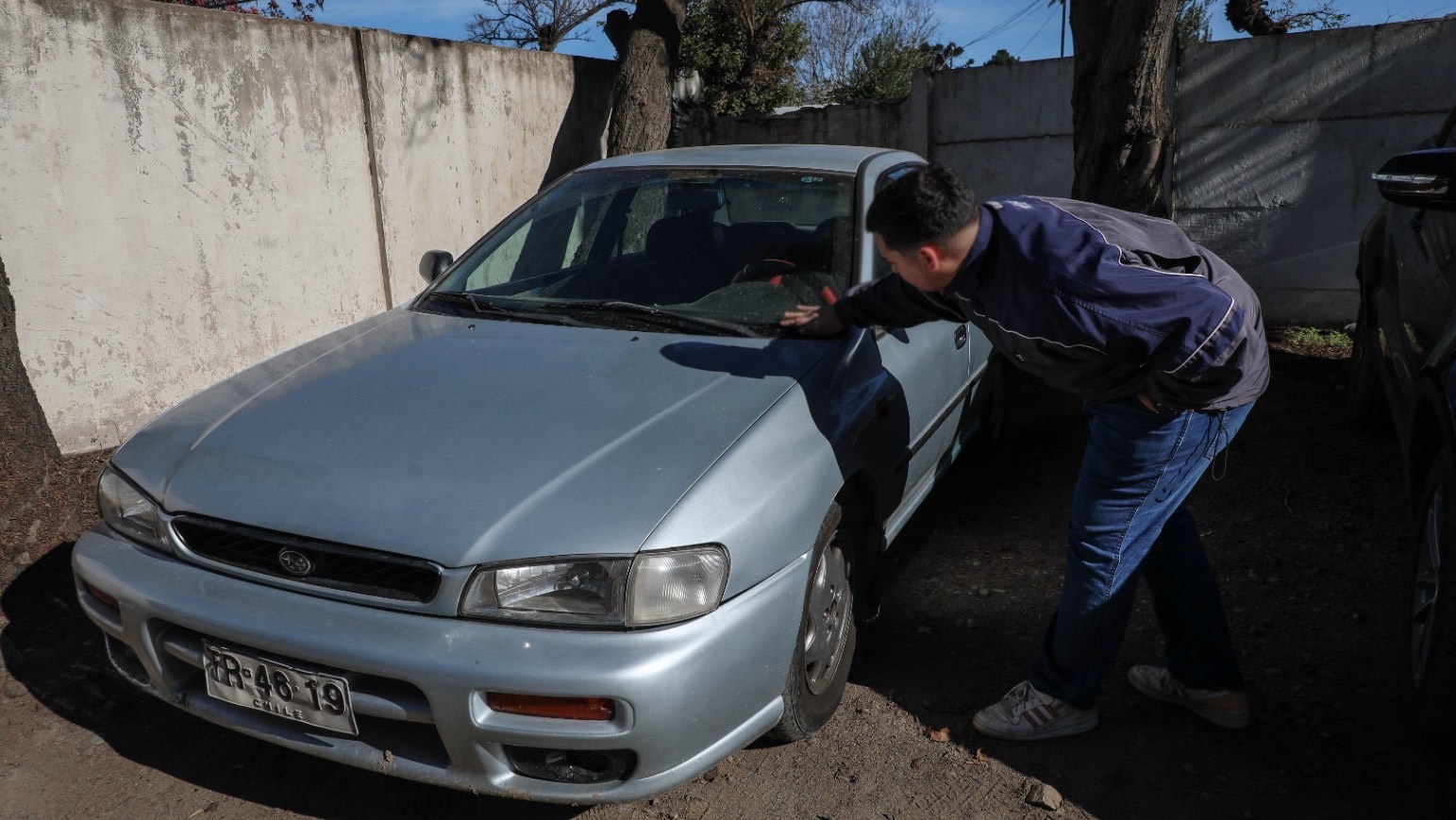 Patentes grabadas por municipio fueron claves para recuperar auto robado en Graneros