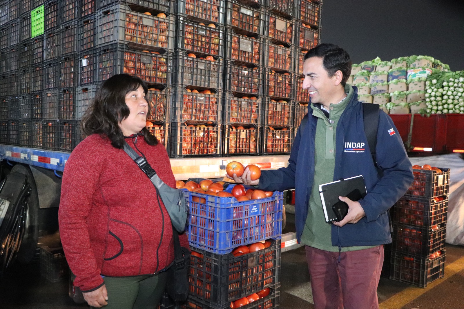 Agricultores de la región aumentan ventas en Feria Lo Valledor