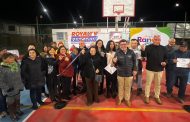 Por más deporte para Rancagua: Villa Horizonte y Alto Los Nogales inauguraron multicancha y losa de juegos