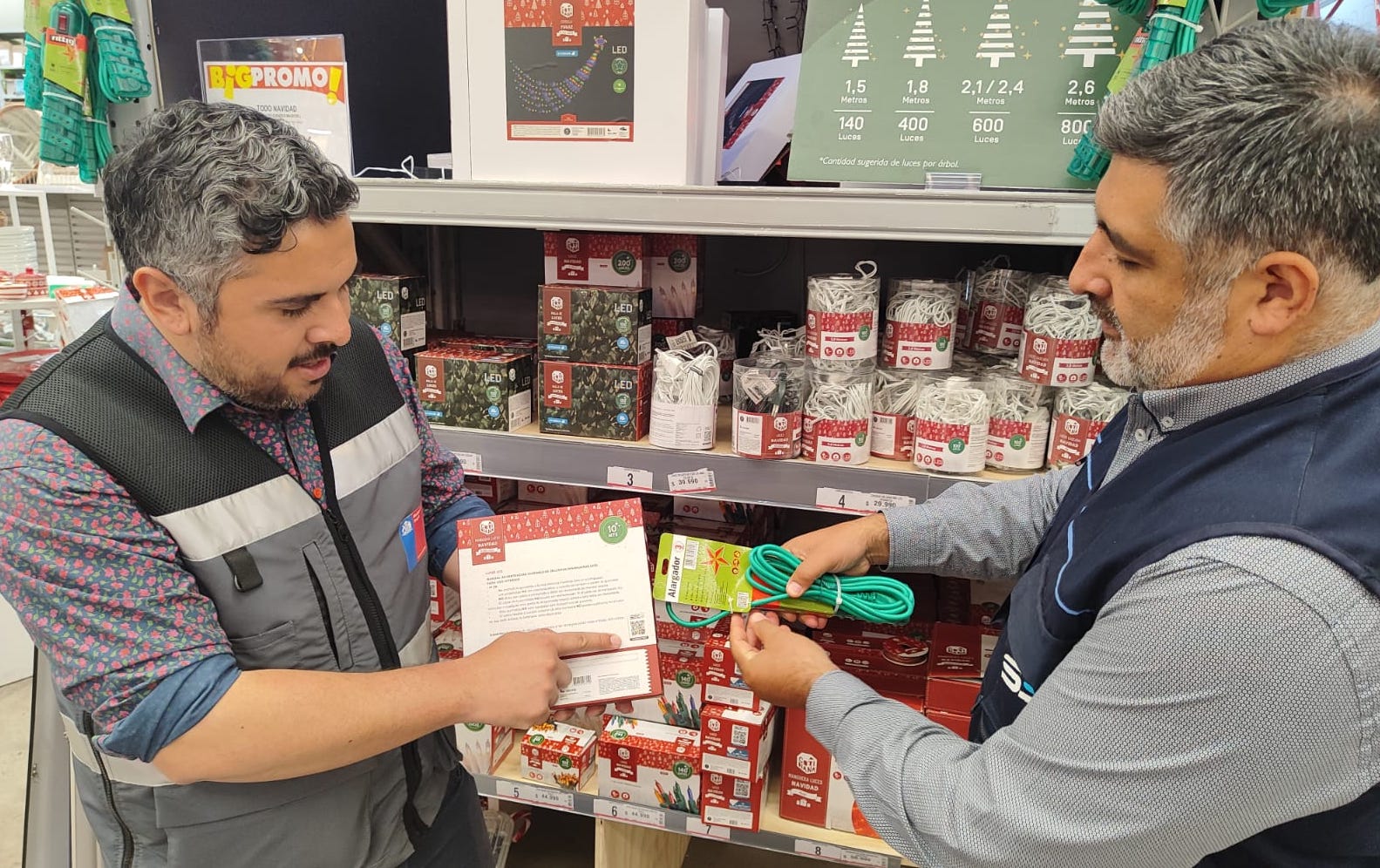 SEC O’Higgins y Seremi de Energía reiteran llamado a comprar sólo luces navideñas certificadas