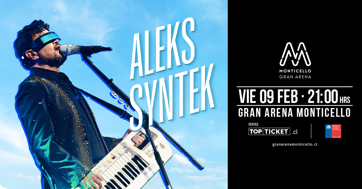 Aleks Syntek celebra más de 30 años de carrera en Gran Arena Monticello