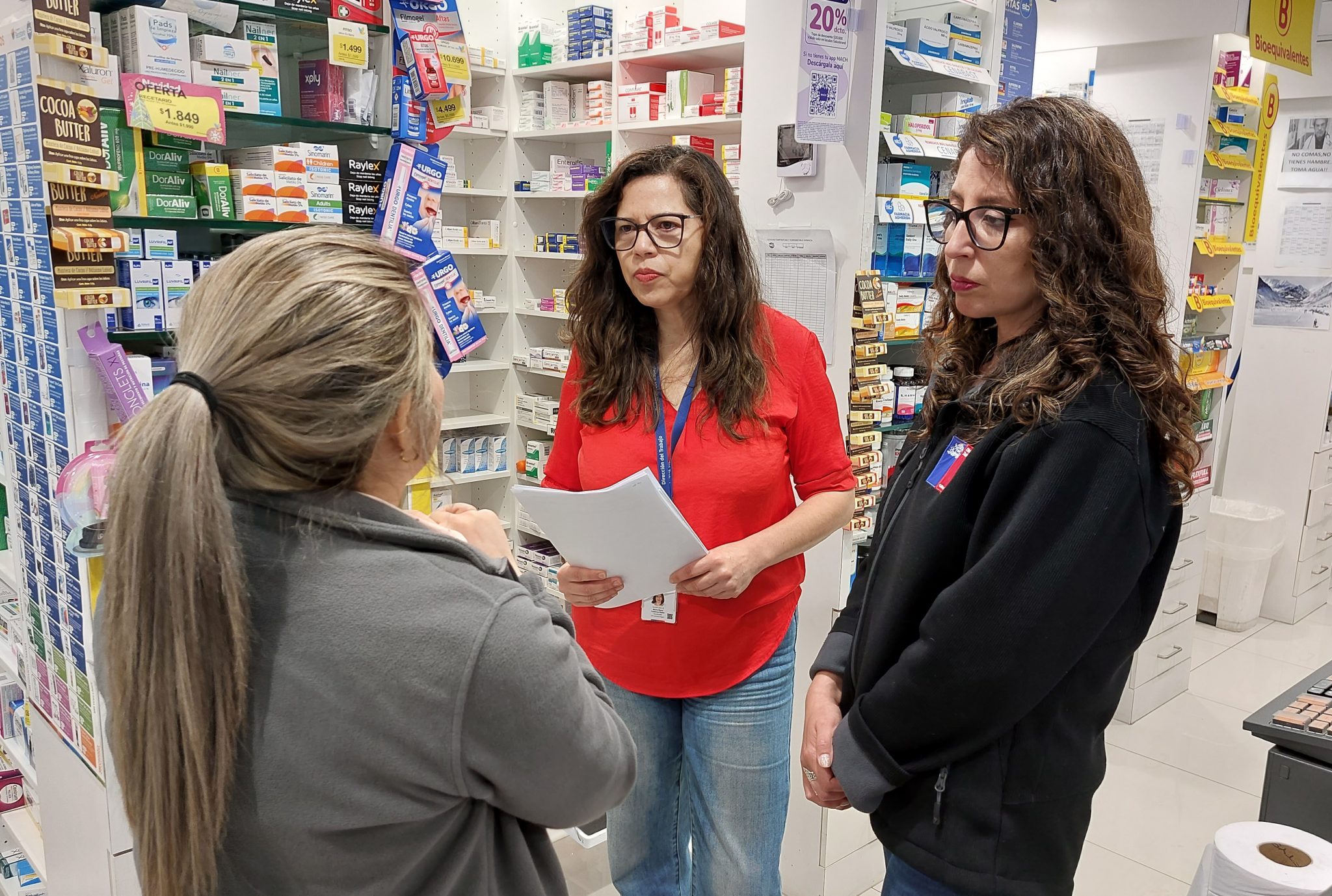 Dirección del Trabajo inició fiscalizaciones a cadenas de farmacias de la región de O'Higgins