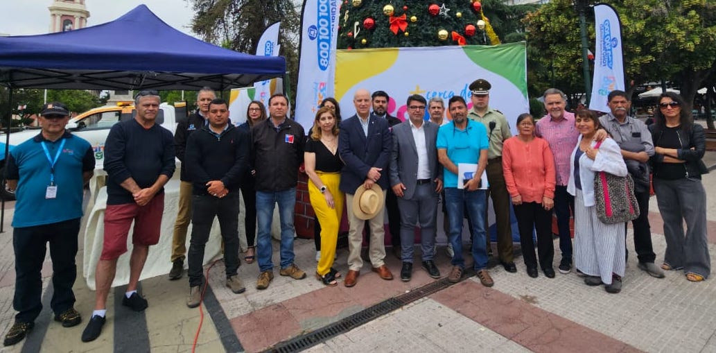 Por + Seguridad en el centro de Rancagua: Municipalidad lanza Plan 