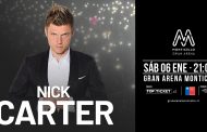 Nick Carter llega a Gran Arena Monticello con los grandes clásicos de Backstreet Boys