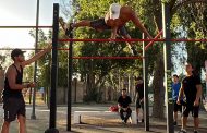 Por más deporte para Rancagua: Municipalidad inaugura nuevo Fitness Park en Complejo Patricio Mekis