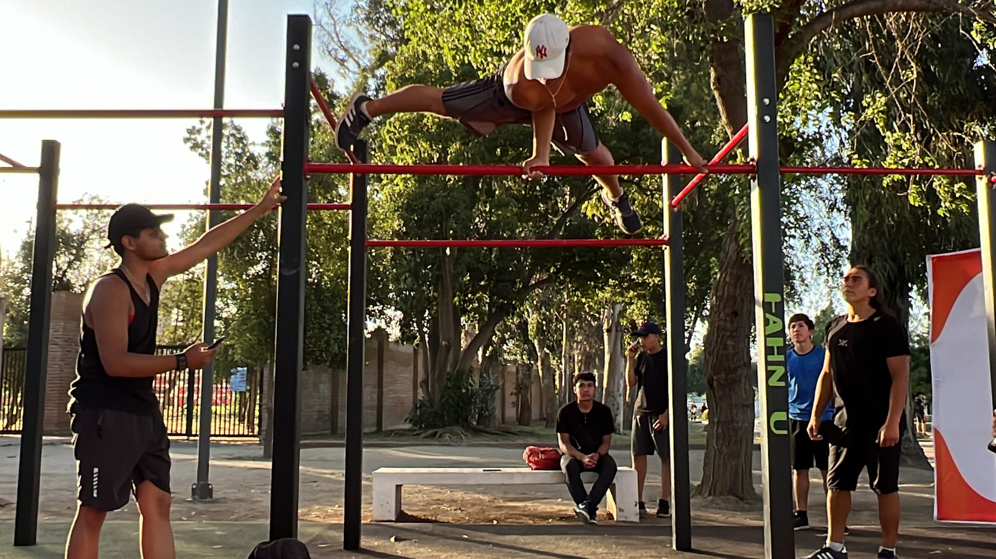 Por más deporte para Rancagua: Municipalidad inaugura nuevo Fitness Park en Complejo Patricio Mekis