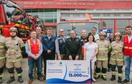 Ruta del Maipo dona 15 mil litros de combustible a Bomberos de O'Higgins