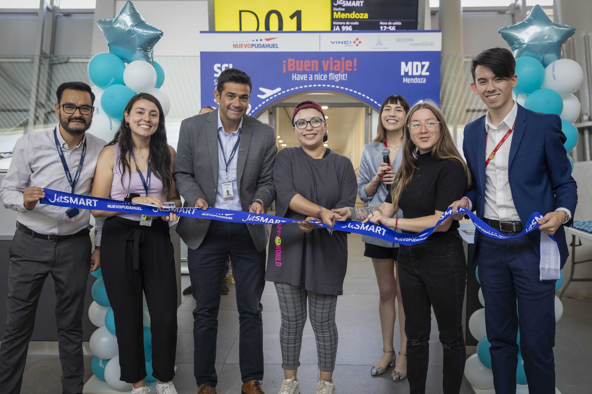 Comenzaron las nuevas rutas directas de Santiago - Mendoza operadas por JetSMART