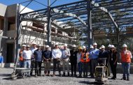 A pasos agigantados avanza la construcción del cuartel de la 3ª Compañía de Bomberos de Machalí