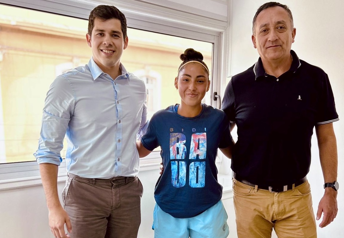Tenista Nº 1 de Chile suma nuevos apoyos para su carrera