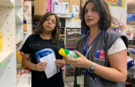 Seremi de Salud de la Región de O’Higgins fiscaliza venta de útiles escolares