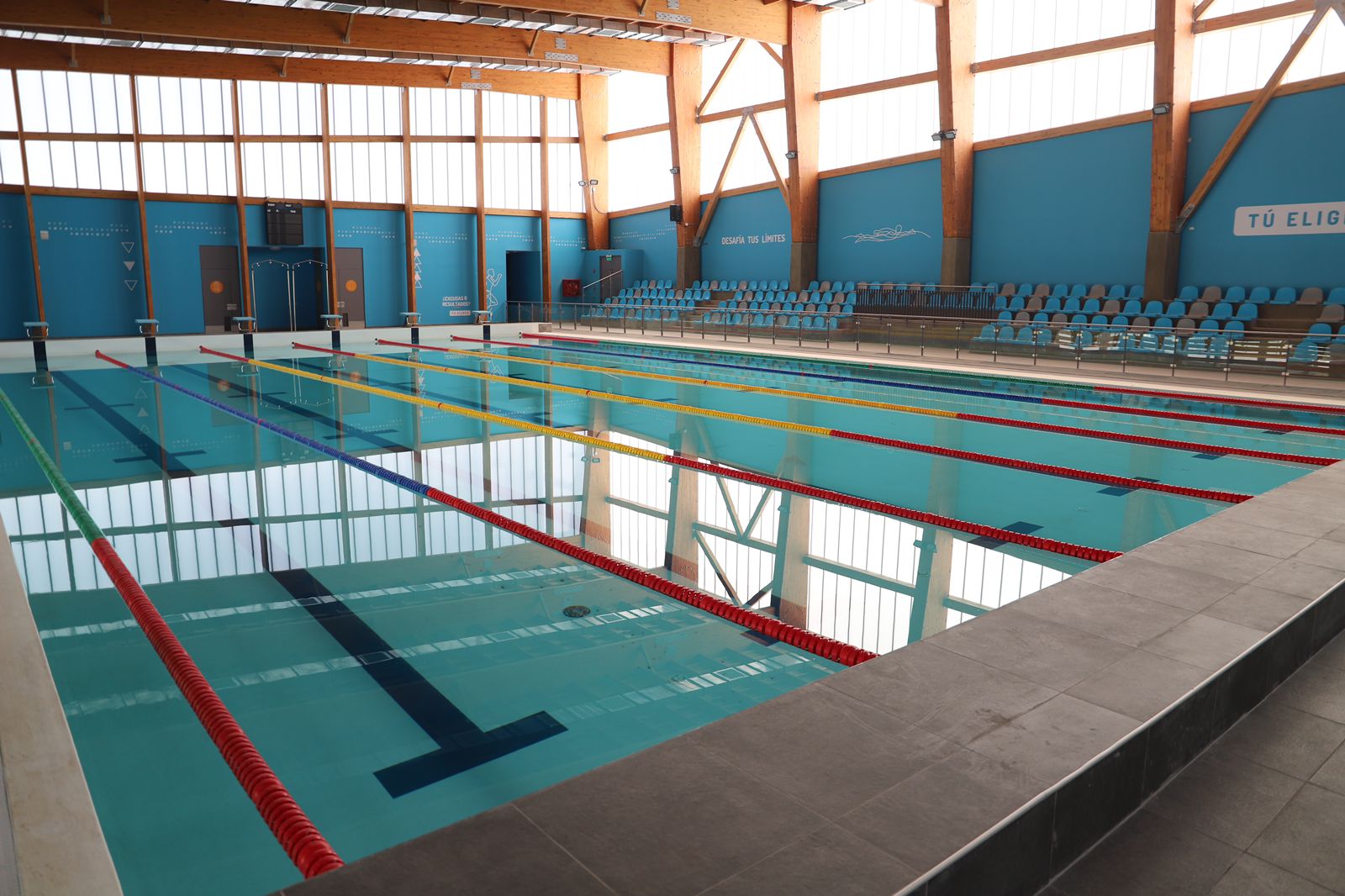 Piscina Semiolímpica de Rancagua se encuentra en su ultima etapa