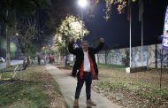 Inauguran nuevo alumbrado público peatonal en transitada calle de Graneros