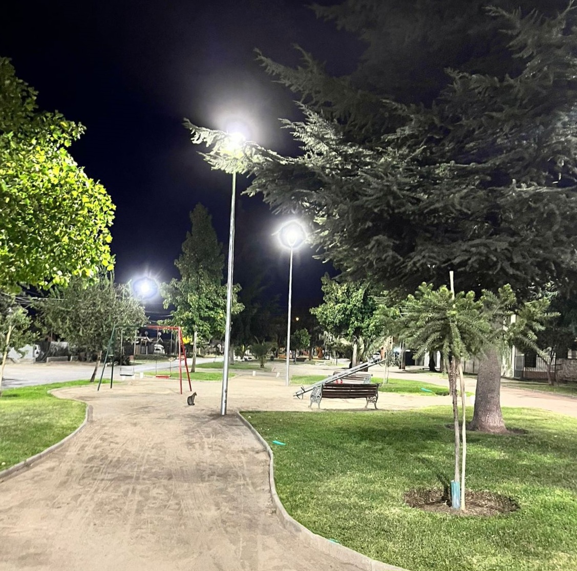 Municipalidad realiza importantes mejoras en luminarias en  diferentes sectores de Rancagua
