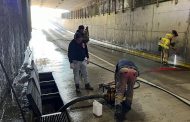 Graneros: Realizan trabajos preventivos en paso Bajo Nivel
