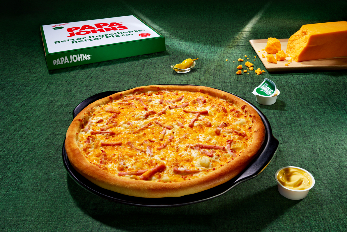 Papa Johns lanza su nueva especialidad Cheddar Crunch: una alternativa perfecta para compartir en estas vacaciones de invierno