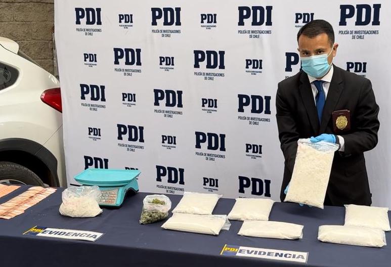 Desbaratan clan familiar dedicado al tráfico de drogas en Rancagua y Lo Miranda