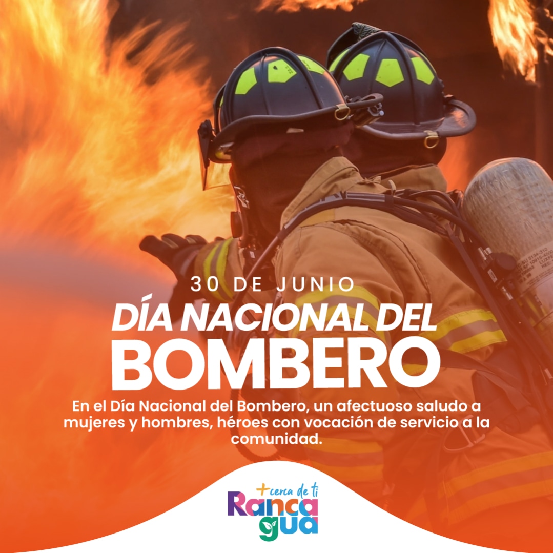 Municipalidad de Rancagua saluda a todos los voluntarios en el día nacional del Bombero