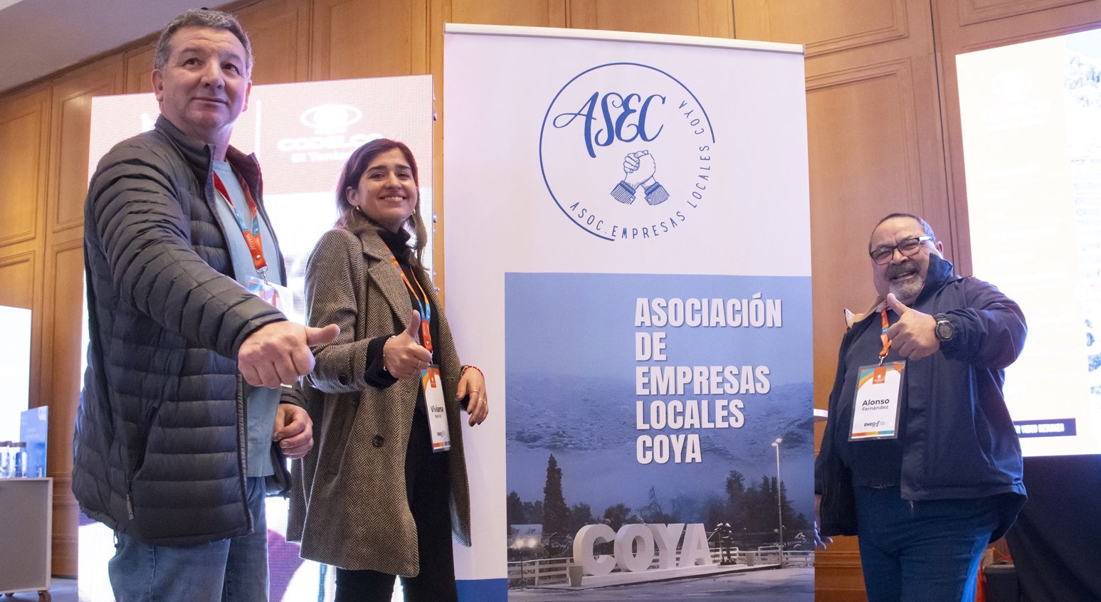 El Teniente reafirma su compromiso con el desarrollo de emprendedores locales en ENEO 2024