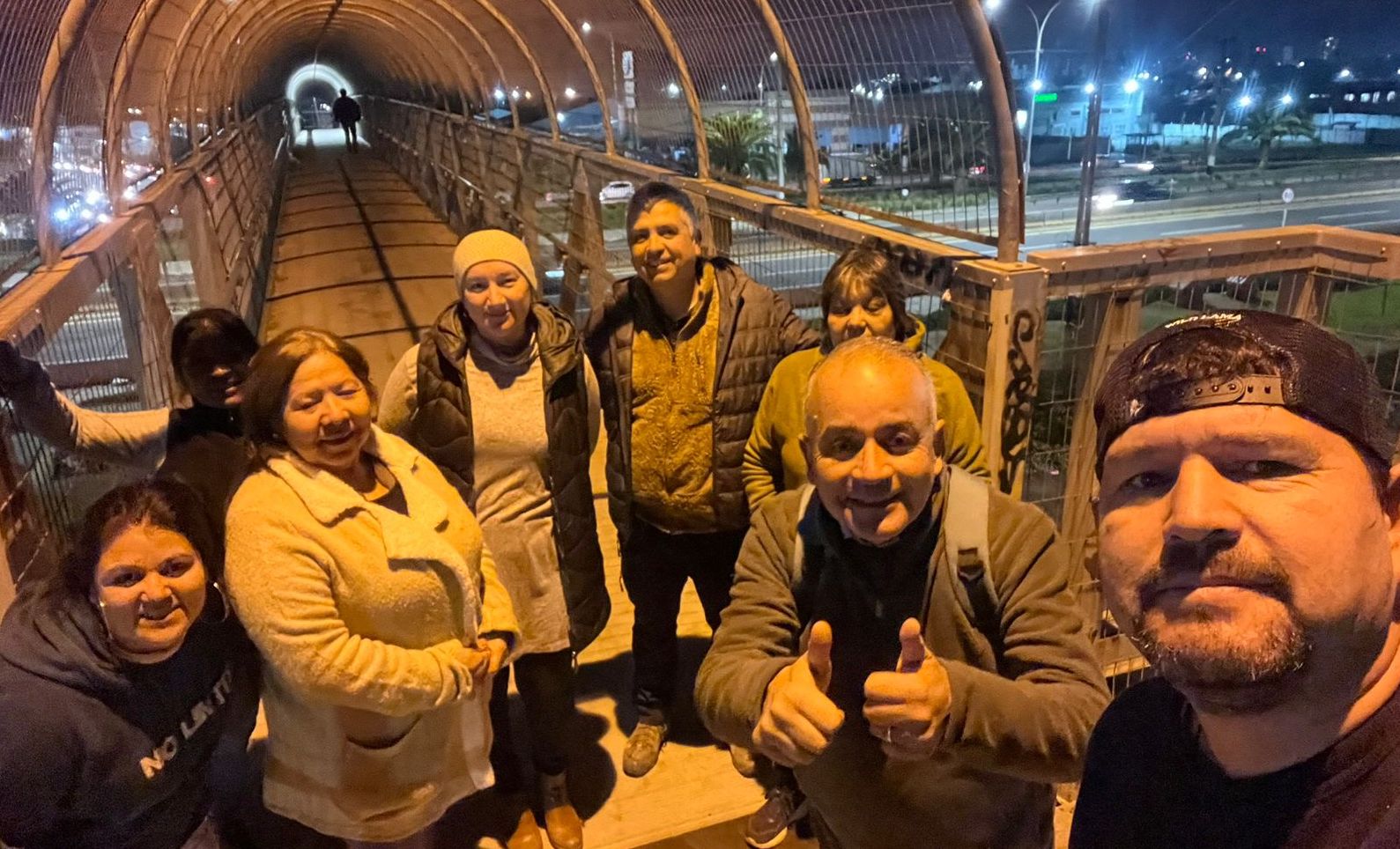 Rancagua: Dirigentes y autoridades se reúnen en mesa de trabajo por reiterados robos en pasarela de población Dintrans