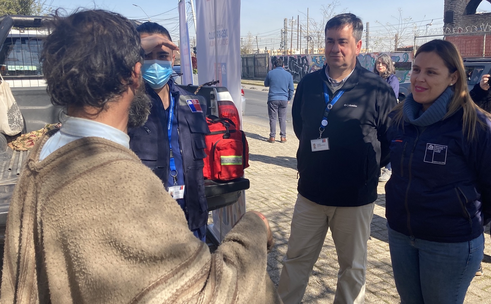 Ruta Médica entregará atención de salud a centenares de personas en situación de calle