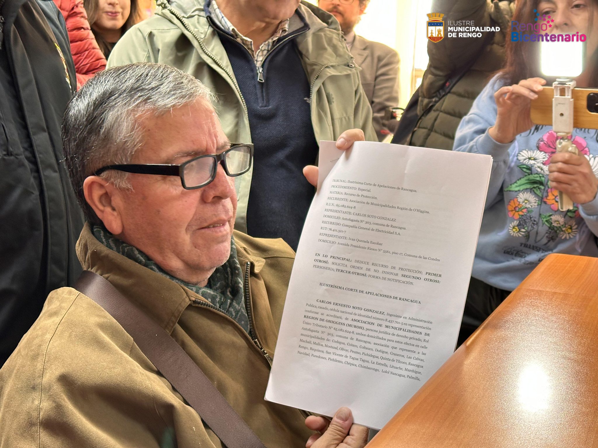 Alcaldes de O’Higgins presentan Recurso de Protección contra CGE