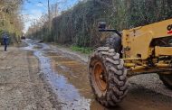 Municipalidad de Rancagua se encuentra realizando trabajos de reparación en caminos de la ciudad