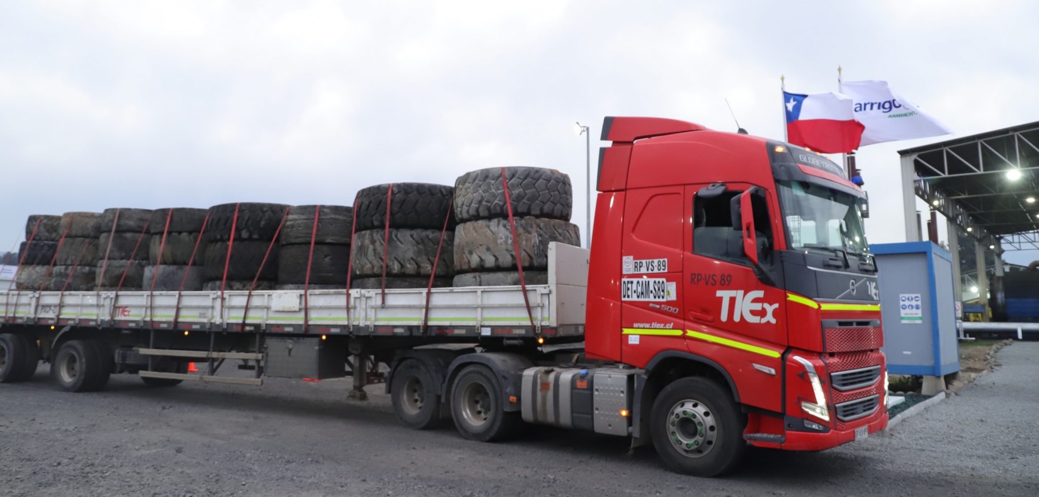 El Teniente anticipa cumplimiento de meta 2024 para el reciclaje de Neumáticos Fuera de Uso (NFU)