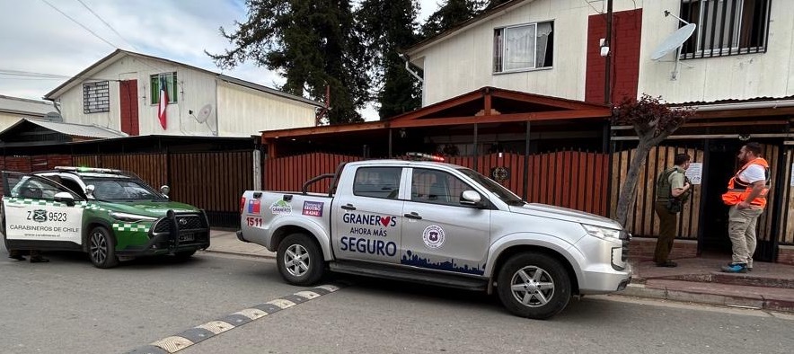 Operativo de seguridad en Graneros dejó 2 detenidos y decomisos de drogas y dinero