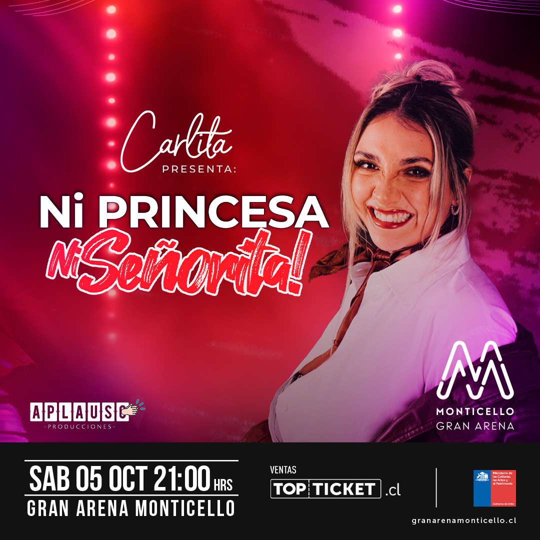 Tiktoker Carlita debuta en Gran Arena Monticello con su show 