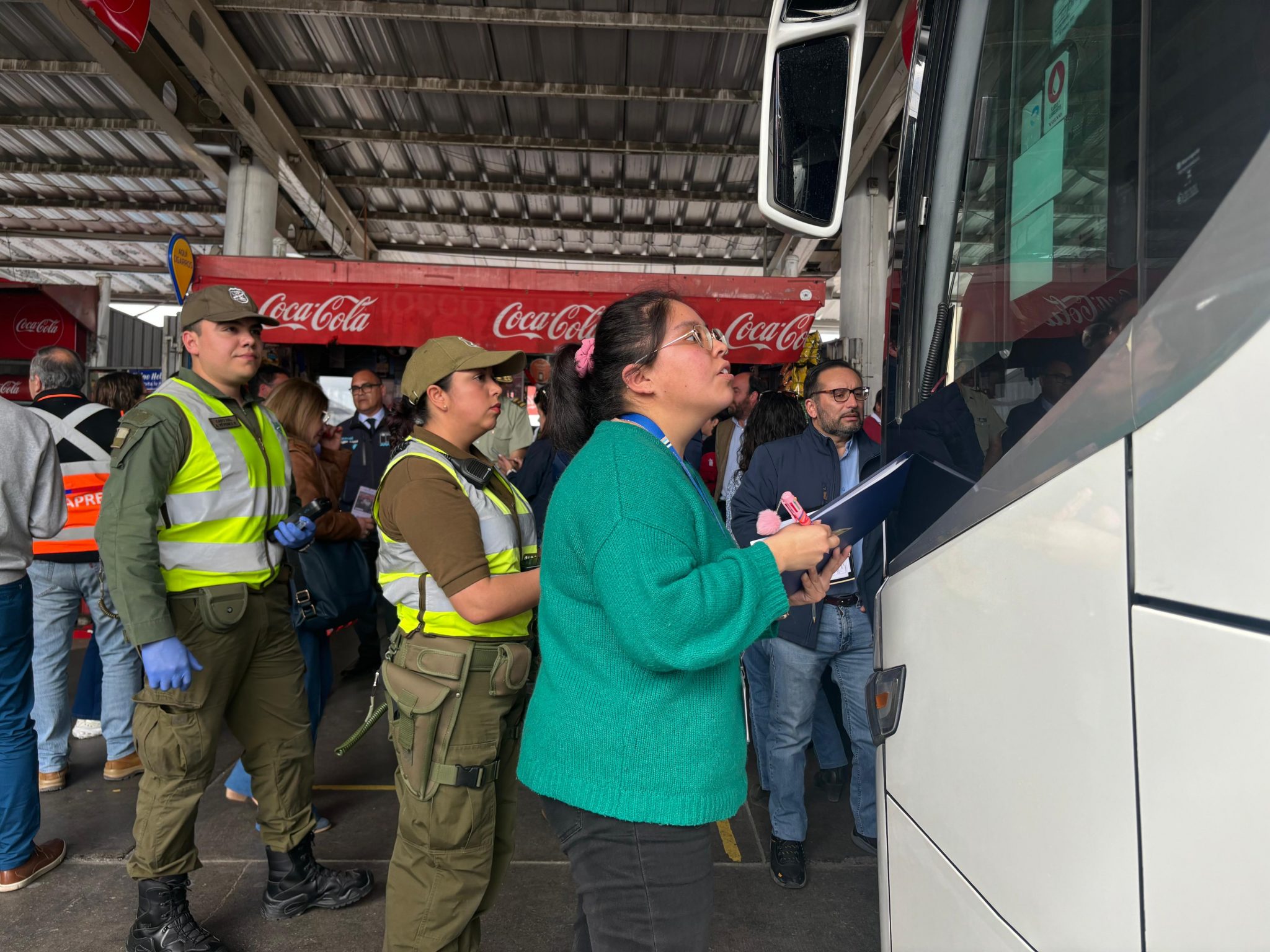 En O’Higgins: Fiscalizan terminales de buses ante Fiestas Patrias