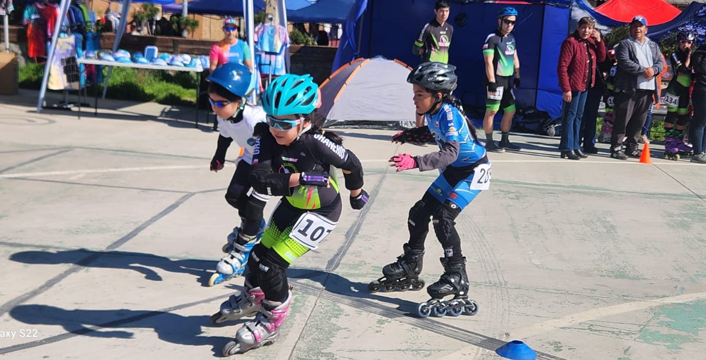 En Graneros realizan Encuentro Regional de Patines tipo rollers pro