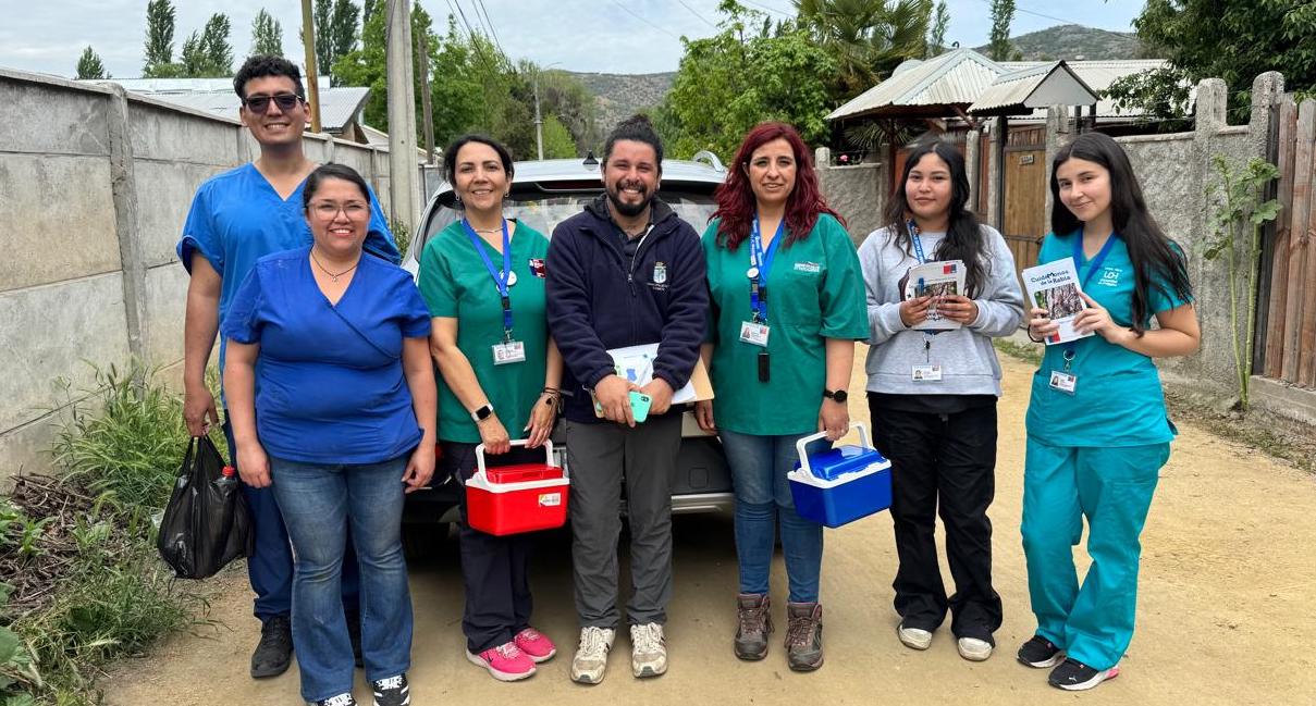 Murciélago con Rabia en Coinco: Seremi de Salud y Municipio realizaron vacunación a mascotas
