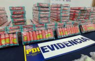 Incautan cerca de 9 mil fuegos artificiales en Rancagua