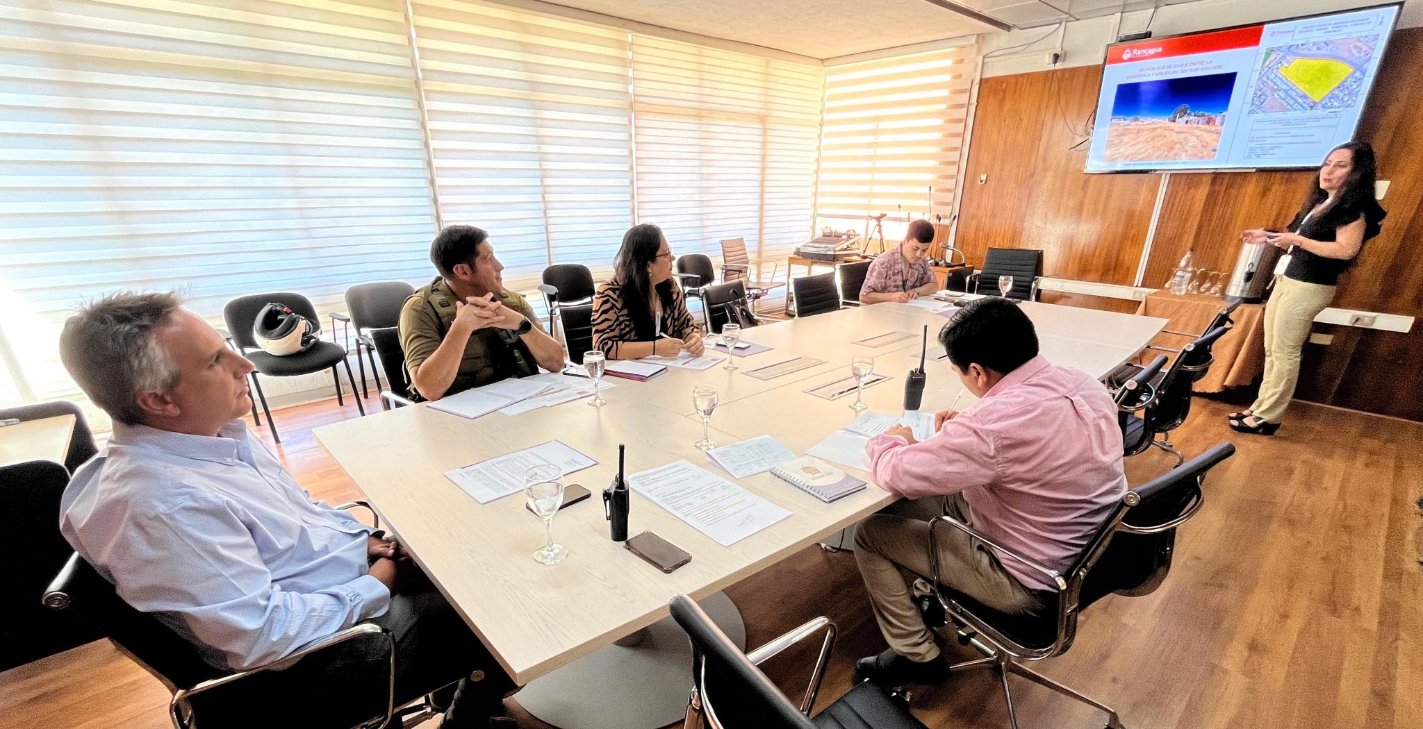 COGRID Comunal para enfrentar eventuales situaciones de emergencia en Rancagua