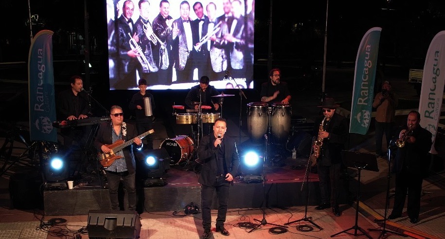 Rancagua homenajeó a Tommy Rey con un emotivo tributo musical
