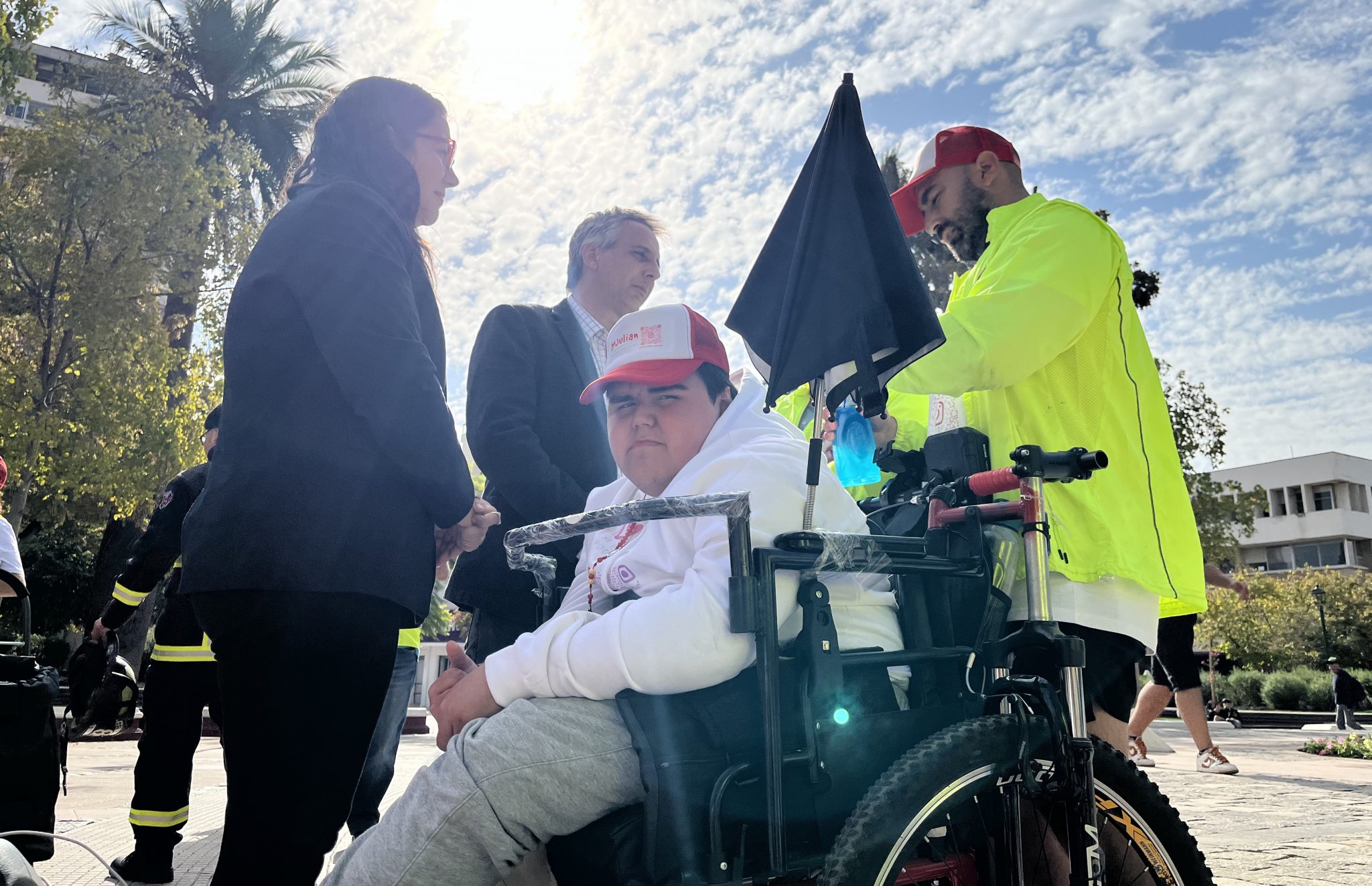 Rancagua se une a la causa de Julián: un joven que lucha contra la distrofia muscular