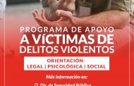 Rancagua: implementan programa de apoyo a personas víctimas de delitos violentos