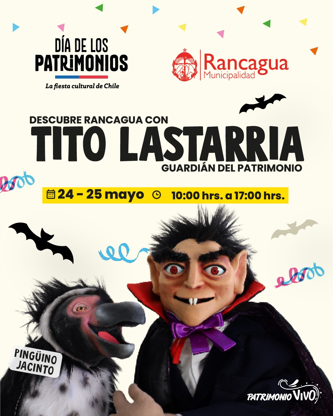 Rancagua celebra el Día de los Patrimonios 2025 con más de 40 actividades gratuitas para toda la familia