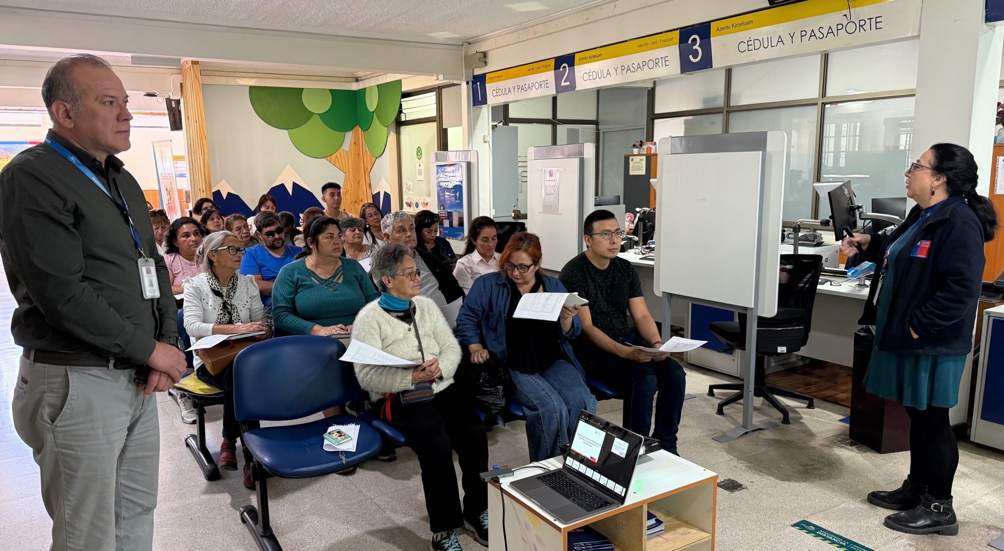 Registro Civil realiza charlas sobre Posesión Efectiva