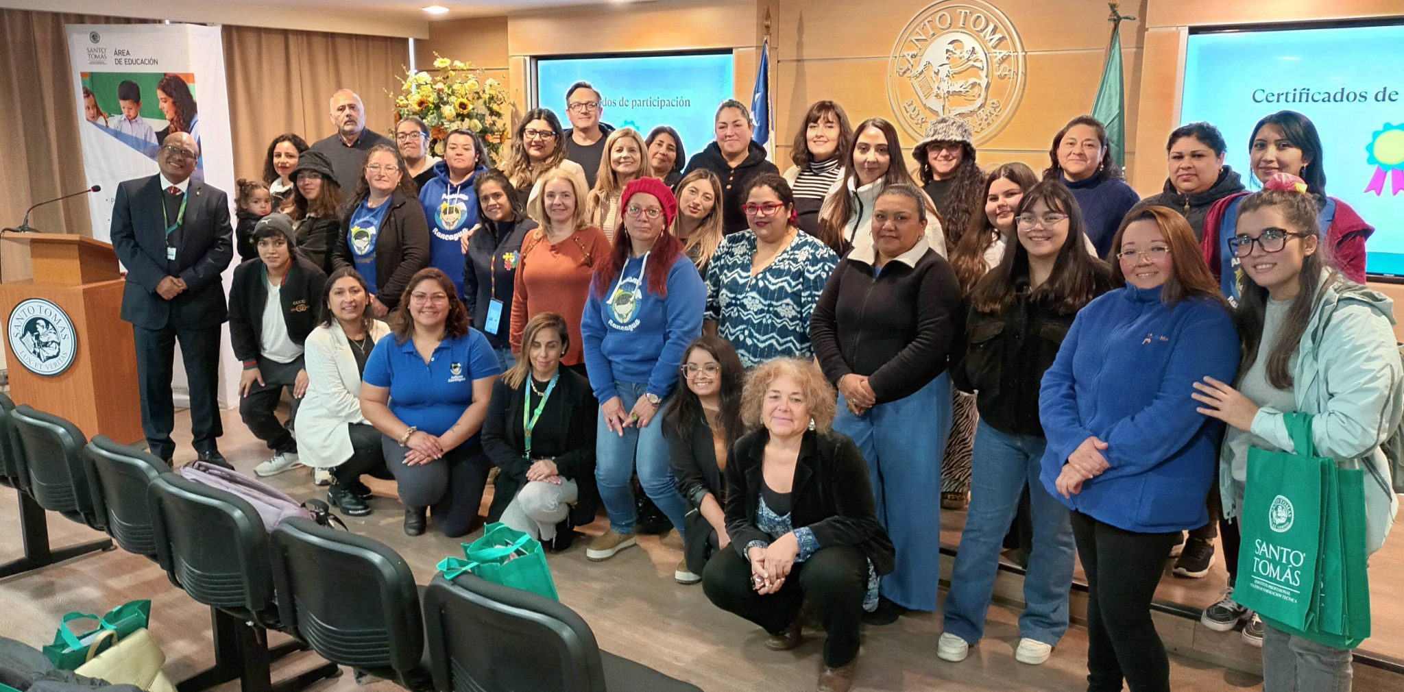Rotary Club Machalí y Santo Tomás se unen en apoyo a Fundación Autismo Rancagua