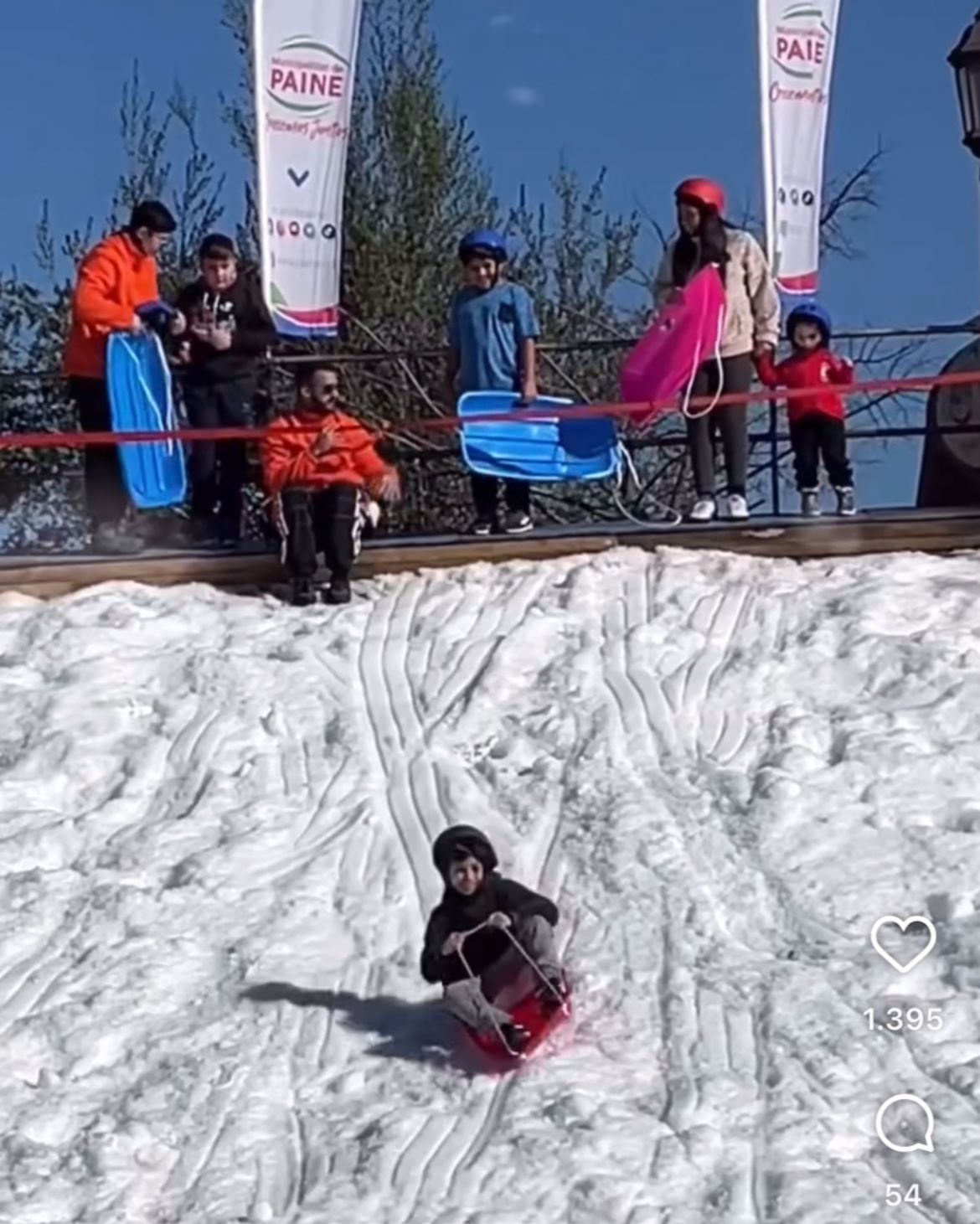 ¡Viva la nieve! Municipio de Rancagua invita a unas “Vacaciones Entretenidas” con un gran parque de nieve