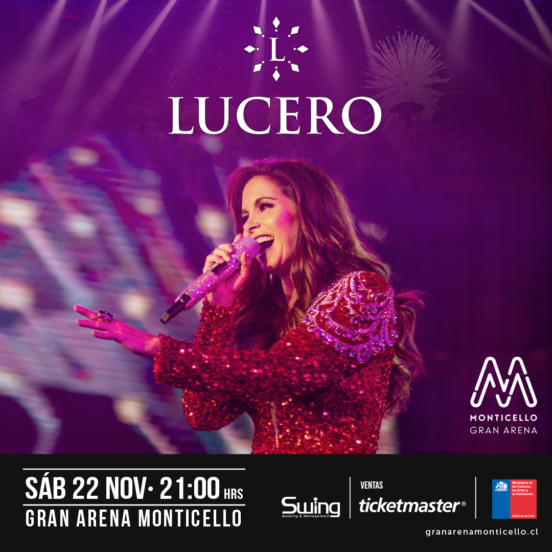 Lucero regresa a Gran Arena Monticello con sus grandes éxitos