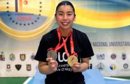 Deportista UOH Belén Gatica obtuvo medalla de bronce en Sudamericano en Brasil