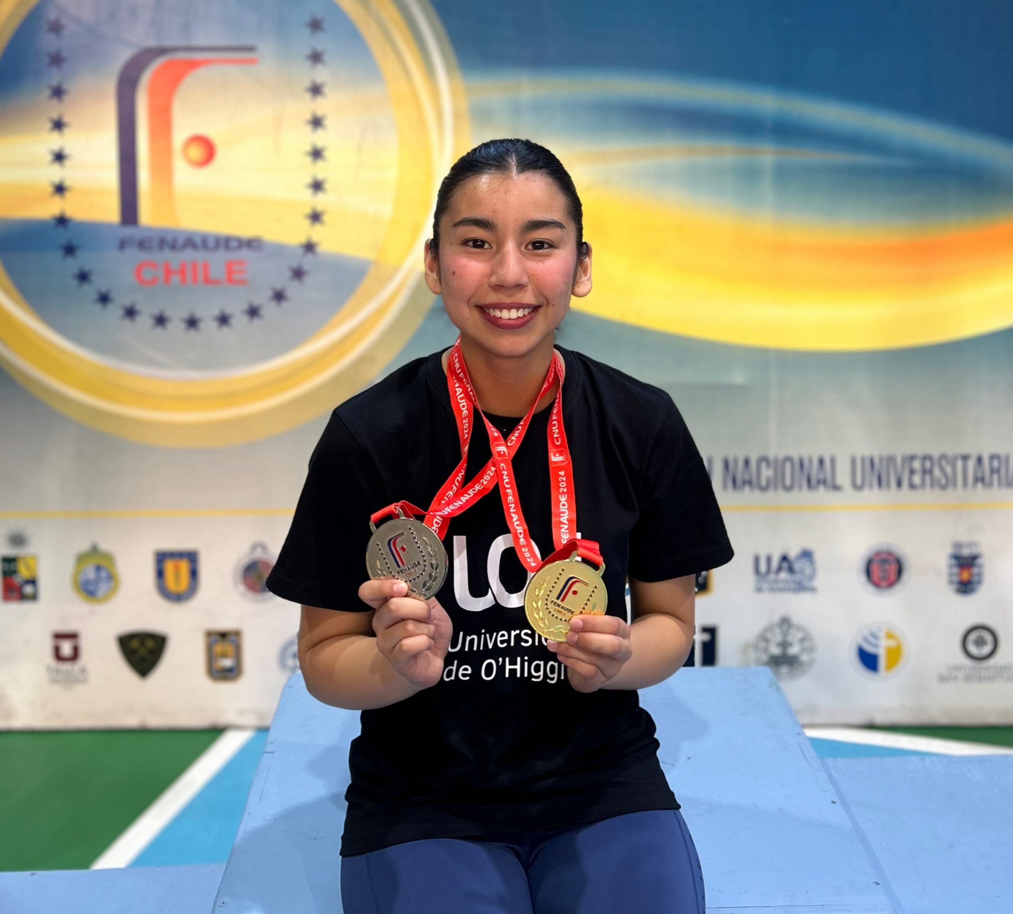 Deportista UOH Belén Gatica obtuvo medalla de bronce en Sudamericano en Brasil