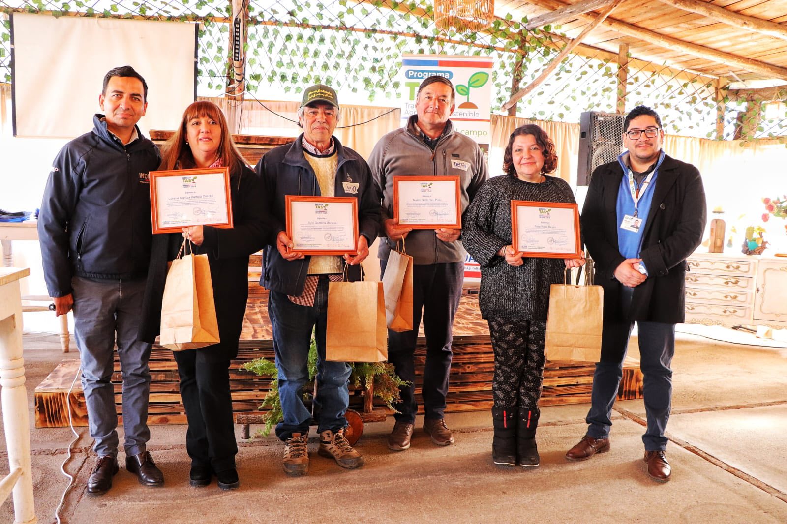 Comprometidos con la agroecología 69 agricultores de O’Higgins egresaron de programa de Transición a la Agricultura Sostenible