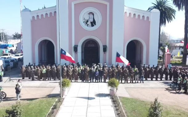 Amplio despliegue de seguridad en Festividad Santa Rosa de Pelequén